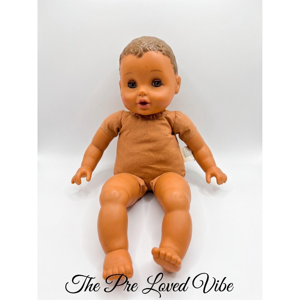 Jakks Pacific  Baby Doll Brown Hair Brown Eye Toy Nude 2022